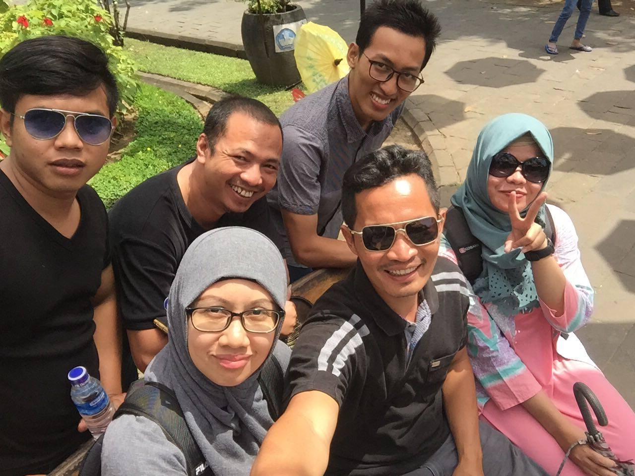 Borobudur with the Genk Cendol