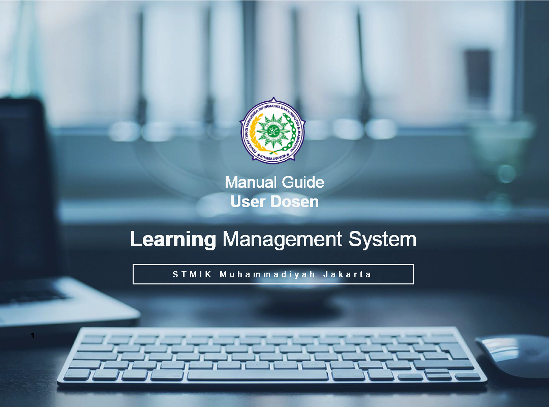 Manual Guide User Dosen Learning Manajement System