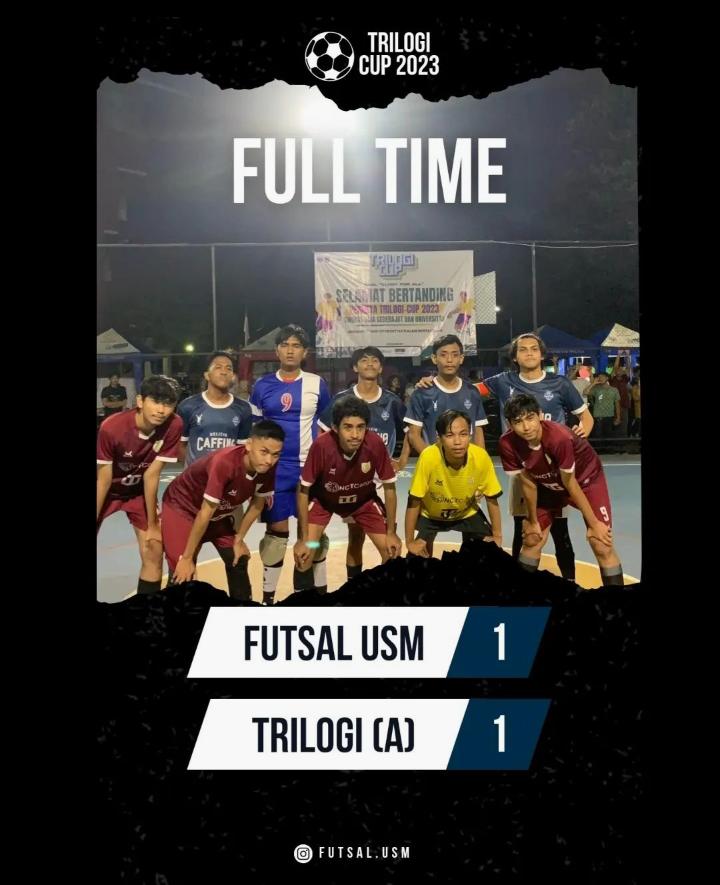 UKM Futsal Universitas SaintekMu Ramaikan Turnamen Cup Trilogi