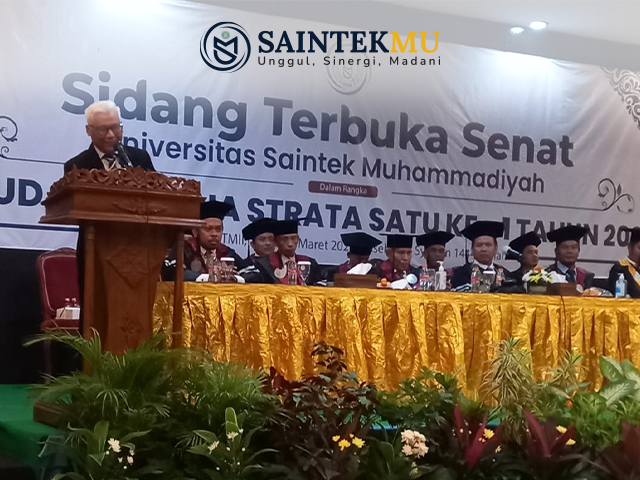 Universitas Saintek Muhammadiyah Gelar Wisuda Perdana
