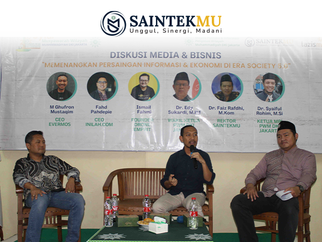 Diskusi Media & Bisnis SaintekMu Semarakan Musywil DKI