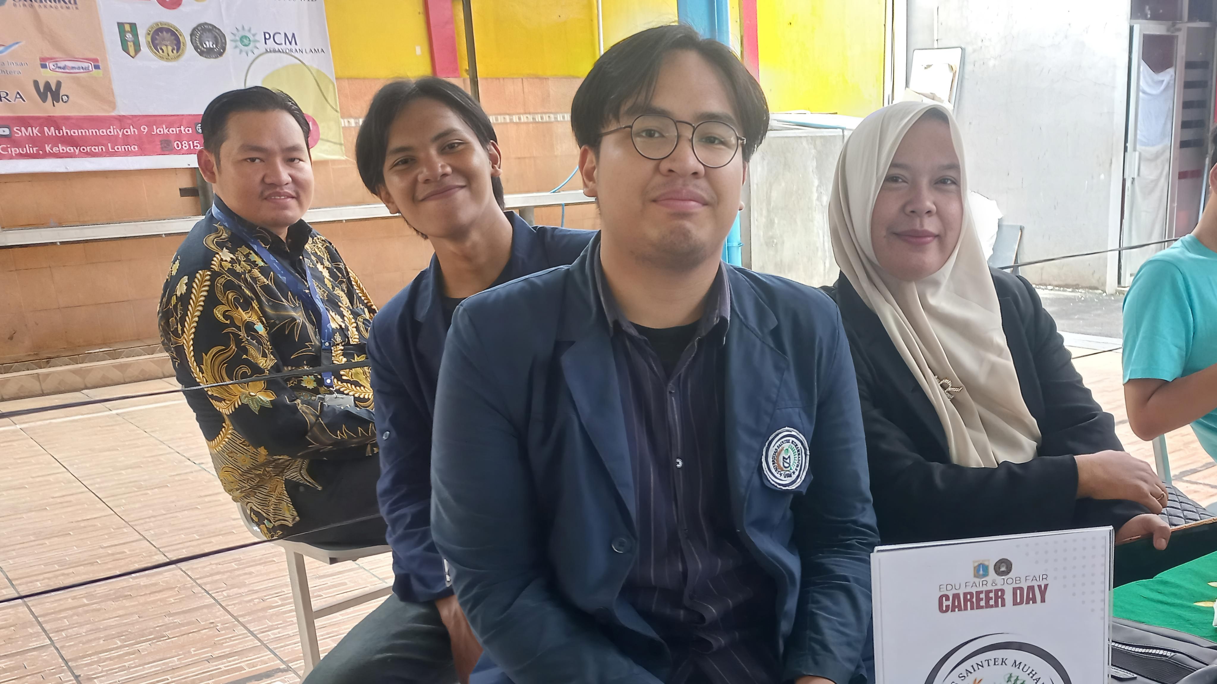 Sosialisasikan Diri di Career Day SMK Muhammadiyah 9 Jakarta, PMB SaintekMu Optimis Pada Jumlah Mahasiswa