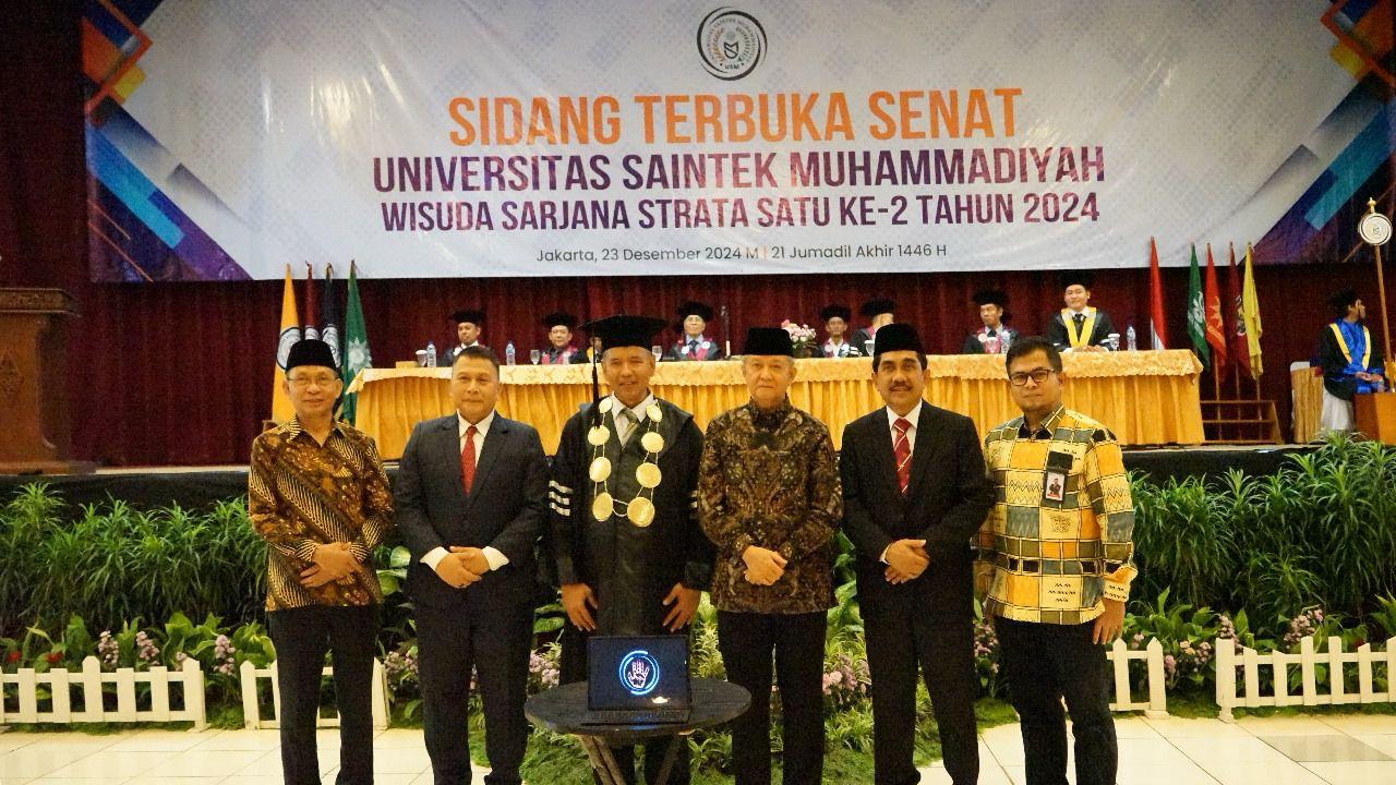 Universitas Saintek Muhammadiyah Gelar Wisuda Ke-2