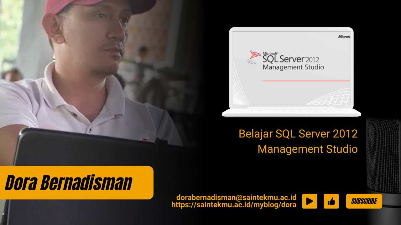 Belajar Microsoft SQL Server 2012 Management Studio